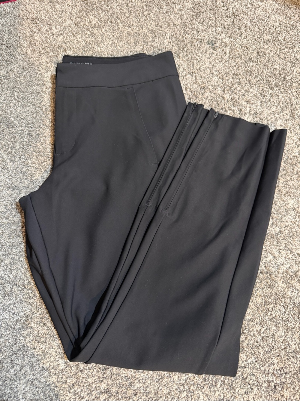 Athleta Black Stellar Trouser Pants